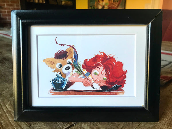 Frieda B. Matted Prints