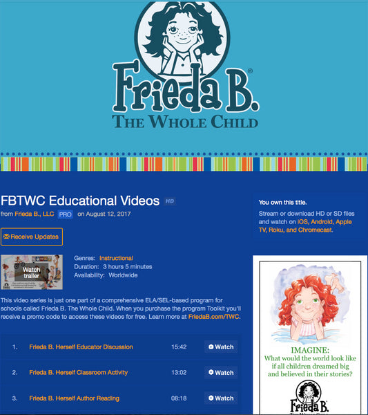 Frieda B. The Whole Child Toolkit
