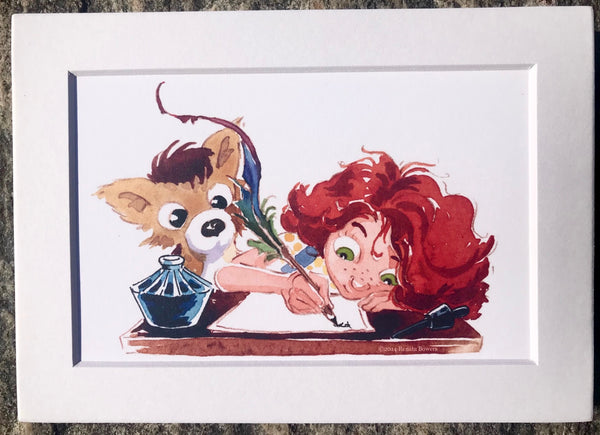 Frieda B. Matted Prints