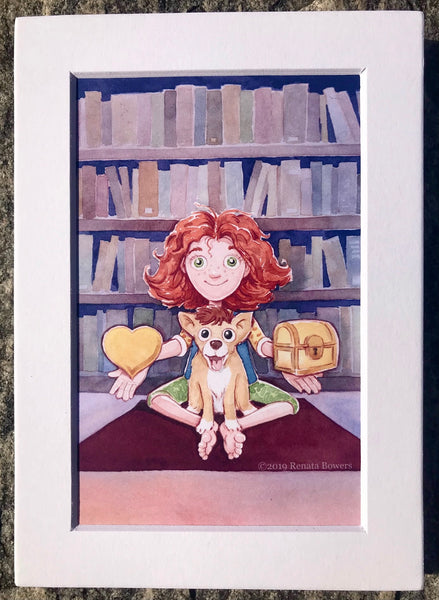 Frieda B. Matted Prints