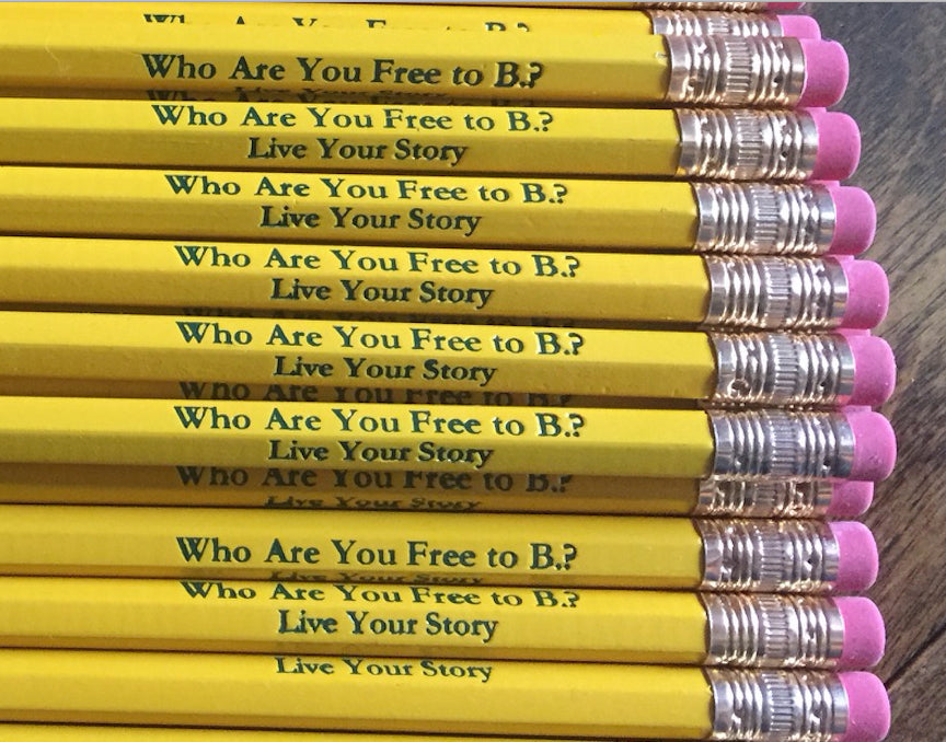 Who are you Free to B.? Pencils - Pack of 10
